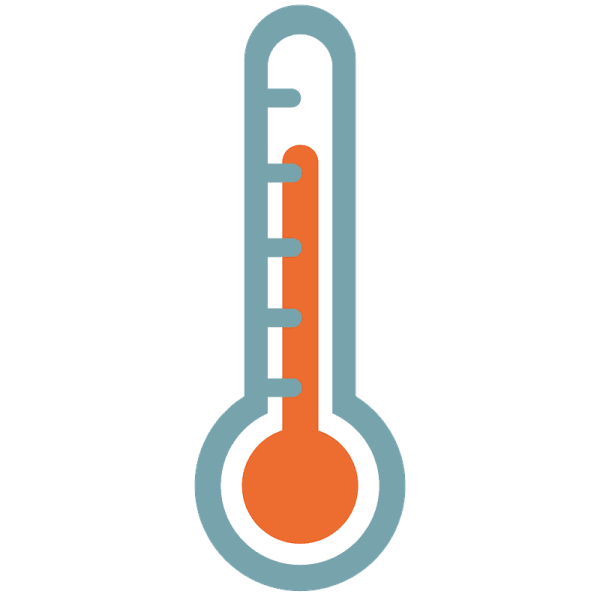 Градусник стикер