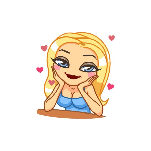 Стикеры Мари