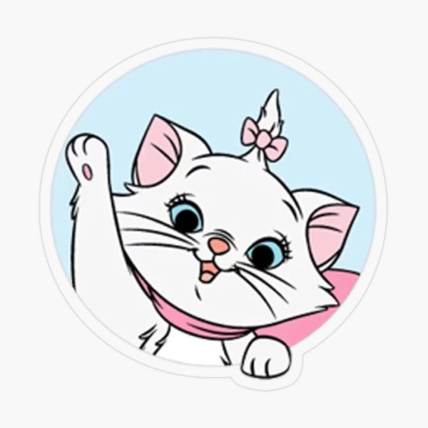 Стикер киса