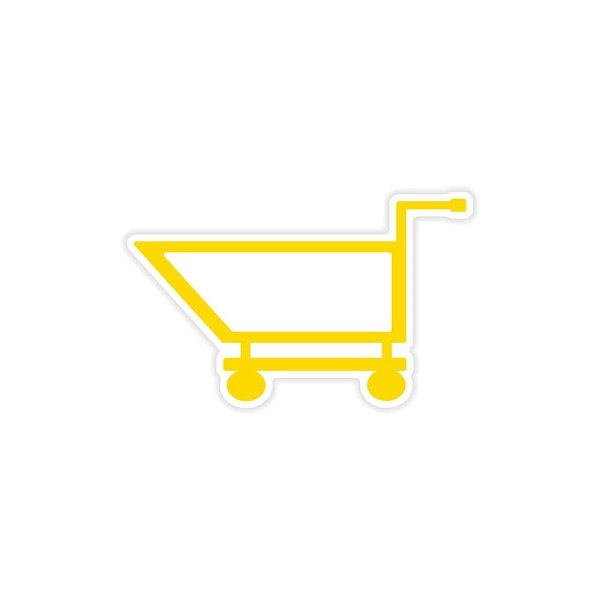 Красивый значок корзины