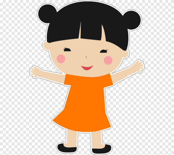 Мультяшная девочка