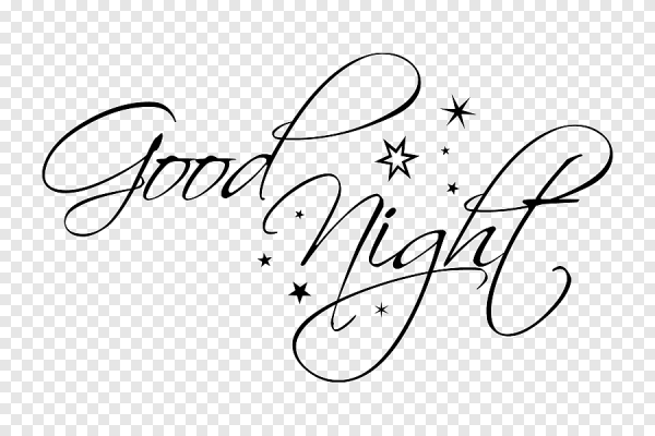 Good Night надпись