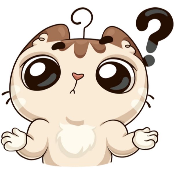 Стикеры ВК котик