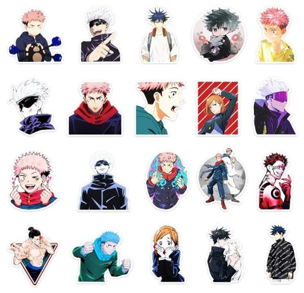 Магическая битва Стикеры