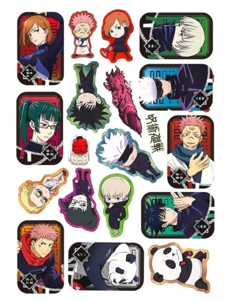 Jujutsu Kaisen наклейки