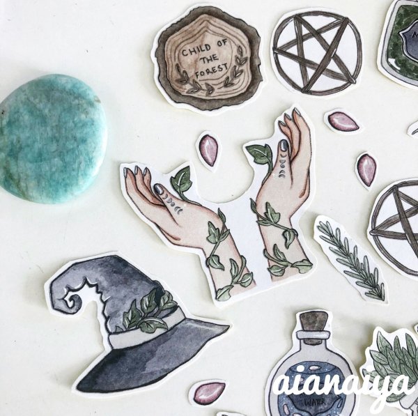 Ведьминские Стикеры