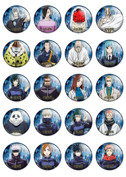 Магическая битва аниме значки