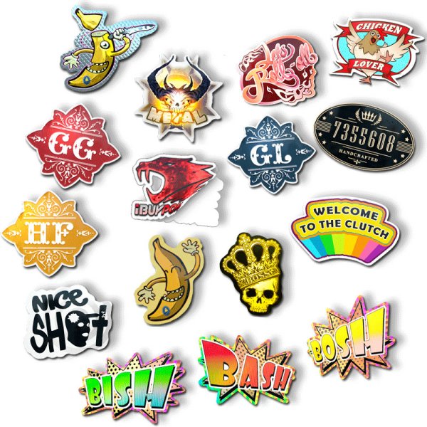 Наклейки из игр для печати