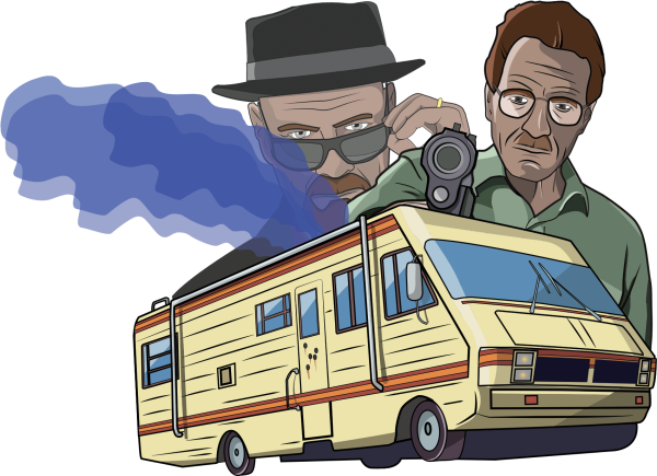 Во все тяжкие фургон арт