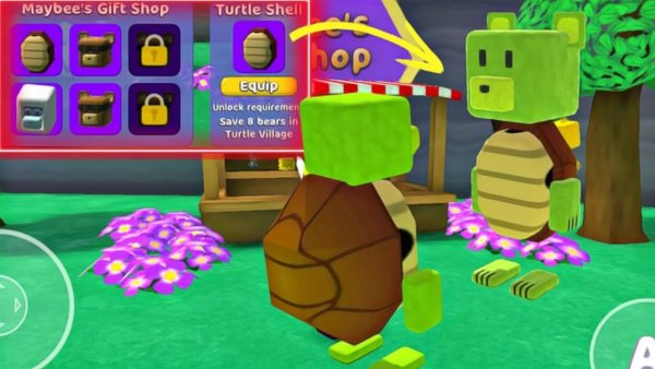 Стикеры в игре super Bear Adventure