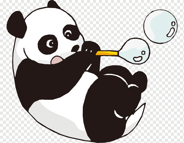 Панда рисунок