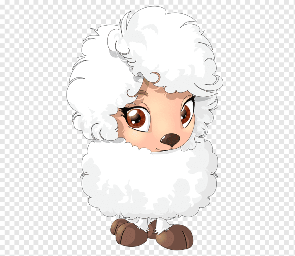 Баран наклейка арт