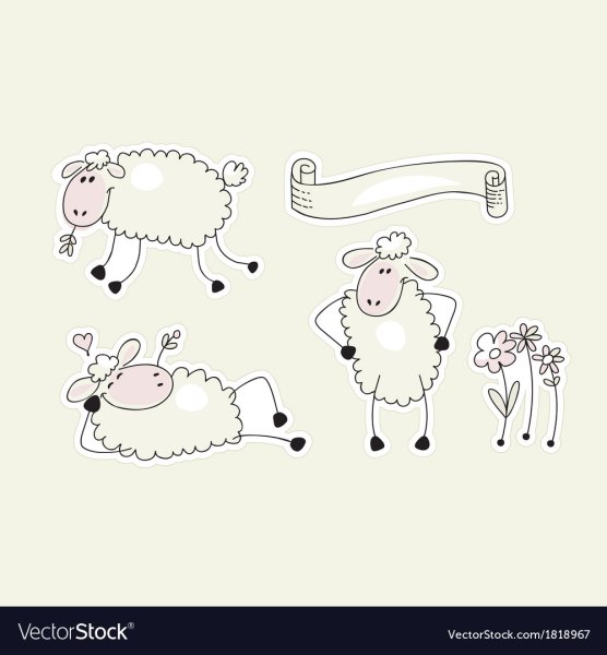 Очертания овечки