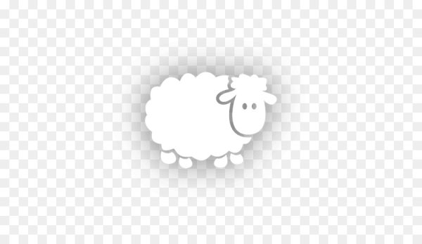 Овечка рисунок прикольный