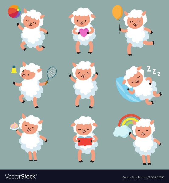 Стикеры Овечка