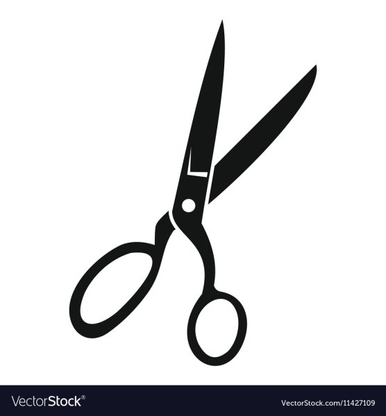 Ножницы портнихи для логотипа