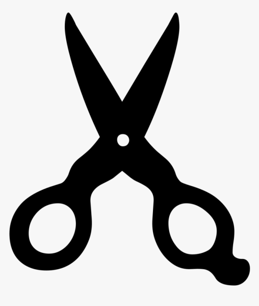 Стилизованные ножницы