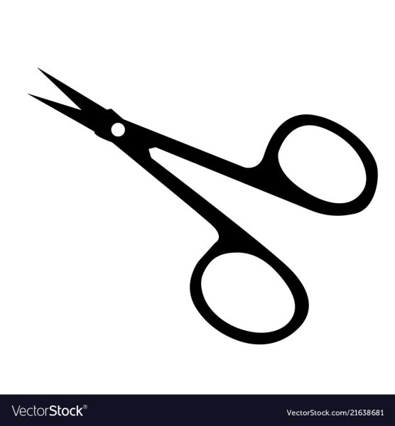 Ножницы для маникюра векторный