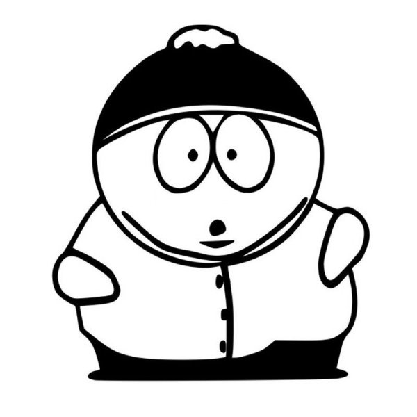 Южный парк чб