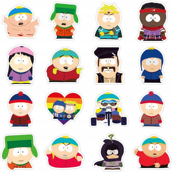 Наклейки South Park