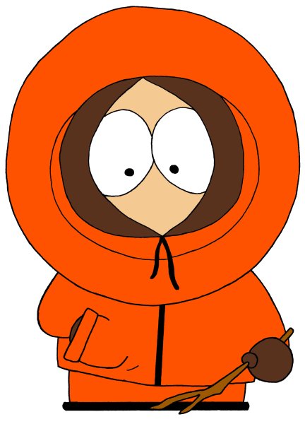 Стикеры Южный парк Кенни