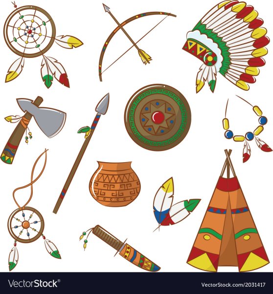 Наклейки индейцы Апачи