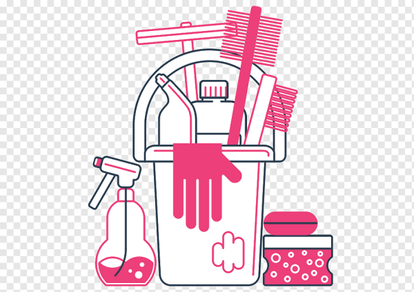 Инвентарь для уборки вектор