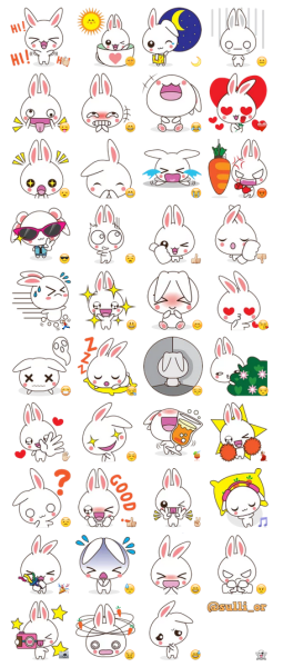 Кролик векторный