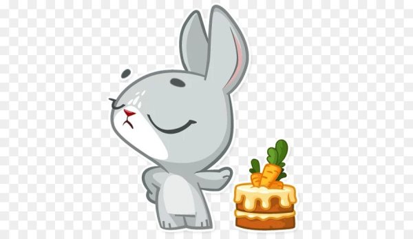 Стикеры зайчиха