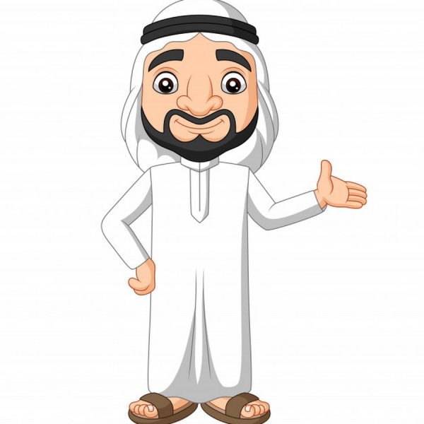 Араб мультяшный