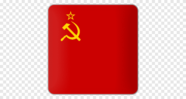 Флаг советского Союза квадратный