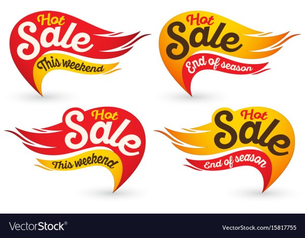 Огненный ценник вектор