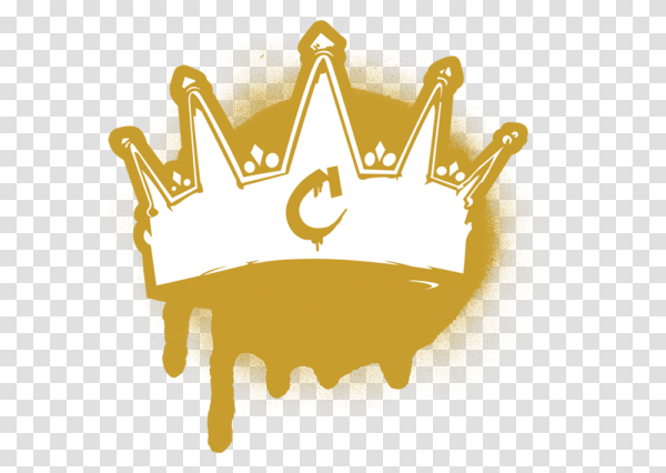 Корона в стиле граффити