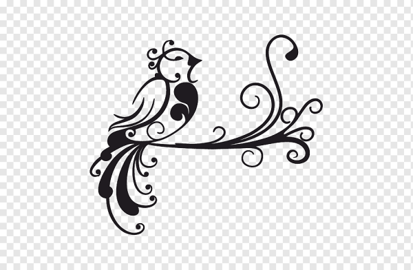 Вензель птичка