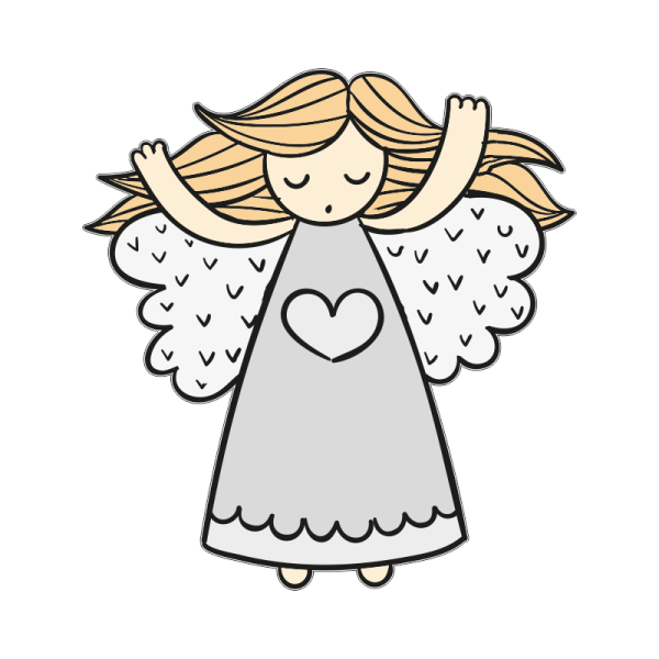 Наклейка Ангелочек