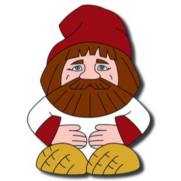 Домовой векторное изображение