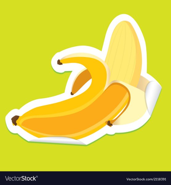 Стикеры от бананов