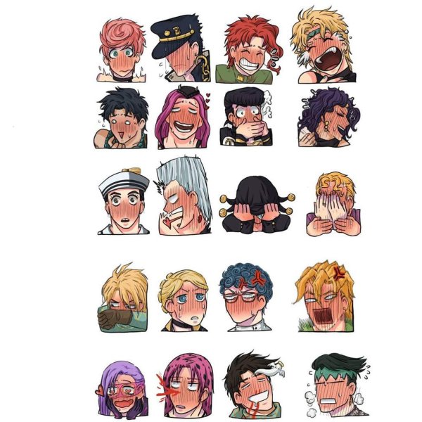 Jojo bizarre Adventure значок