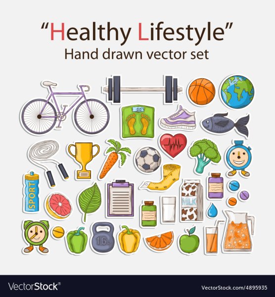 Стикер "ЗОЖ"