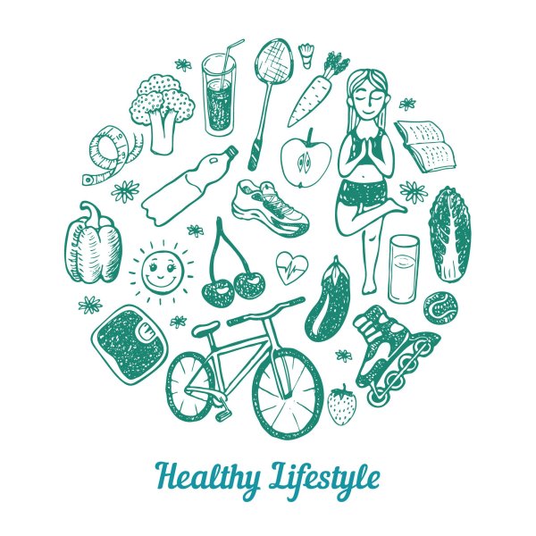 Атрибуты здорового образа жизни