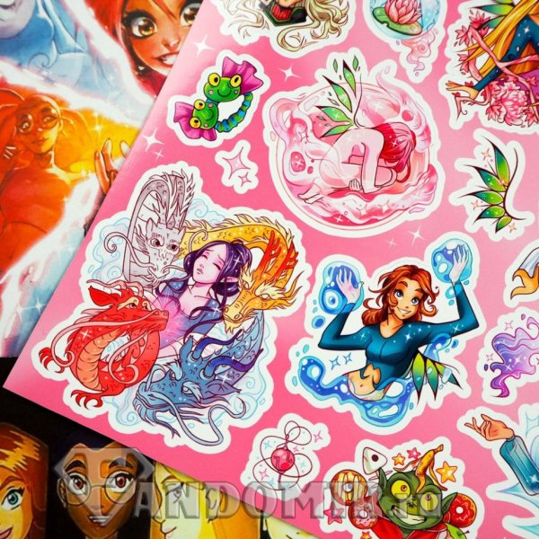 Чародейки наклейки