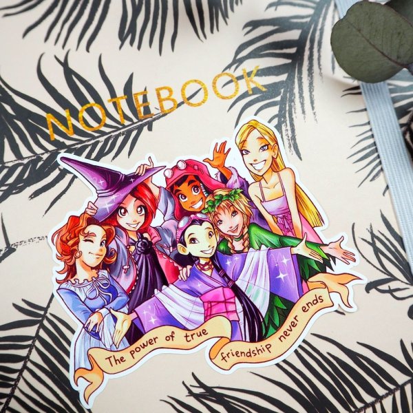 Чародейки наклейки