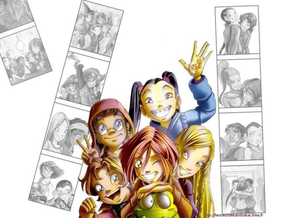 Чародейки наклейки для распечатки