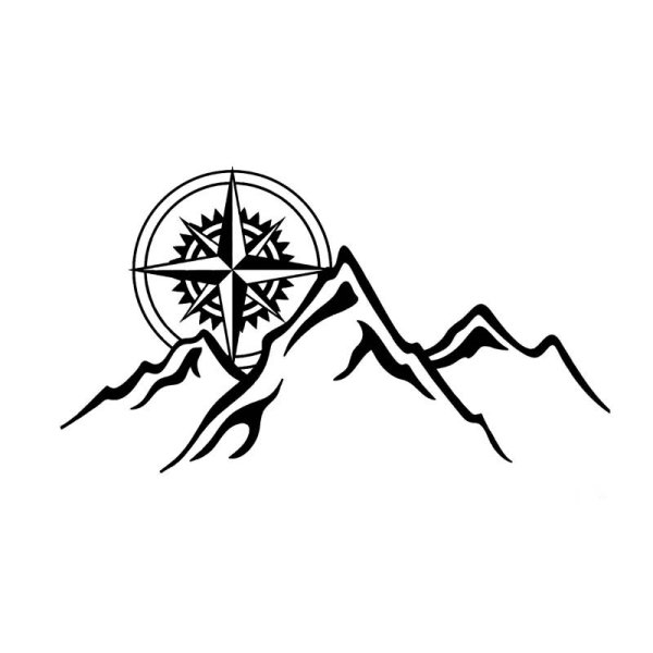 Силуэт мотоциклиста