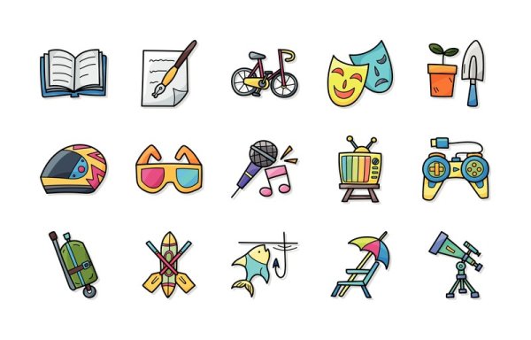 Яркие Стикеры