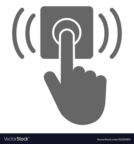 Наклейка дверной звонок