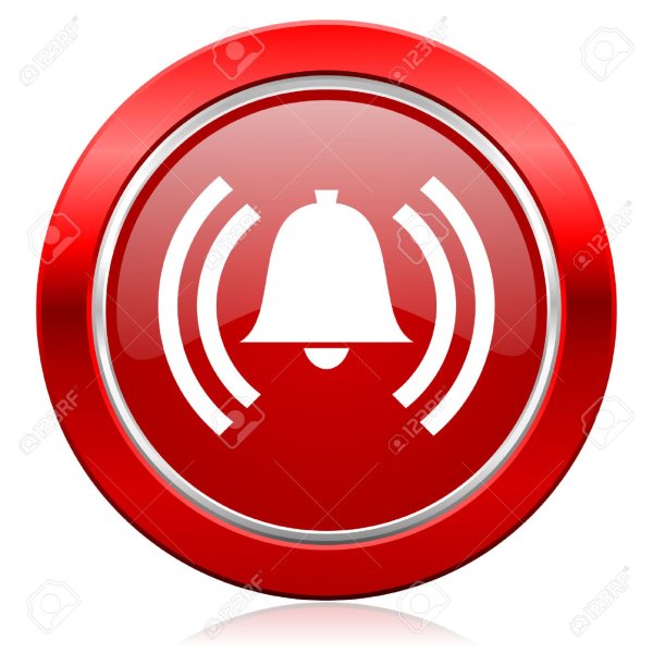 Колокольчик стикер