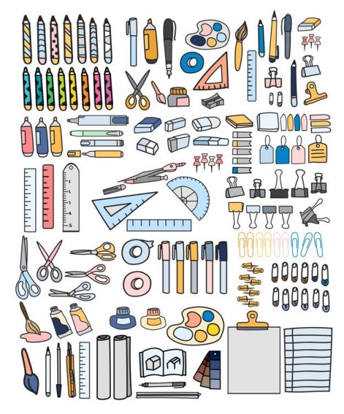 Нарисованная канцелярия