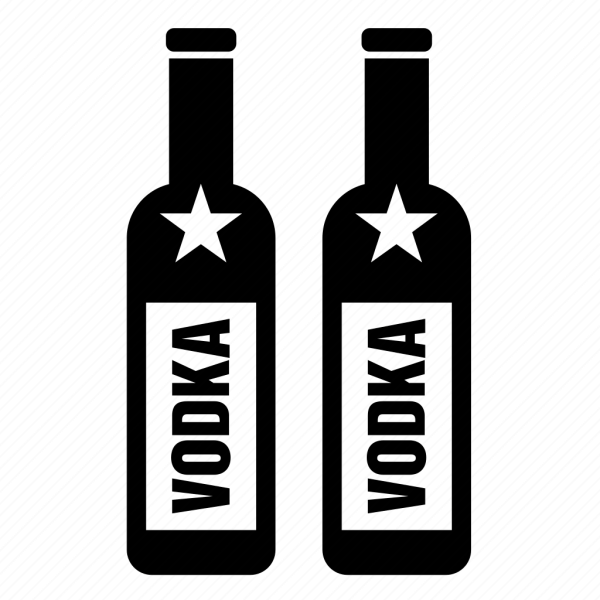 Бутылка водки иконка