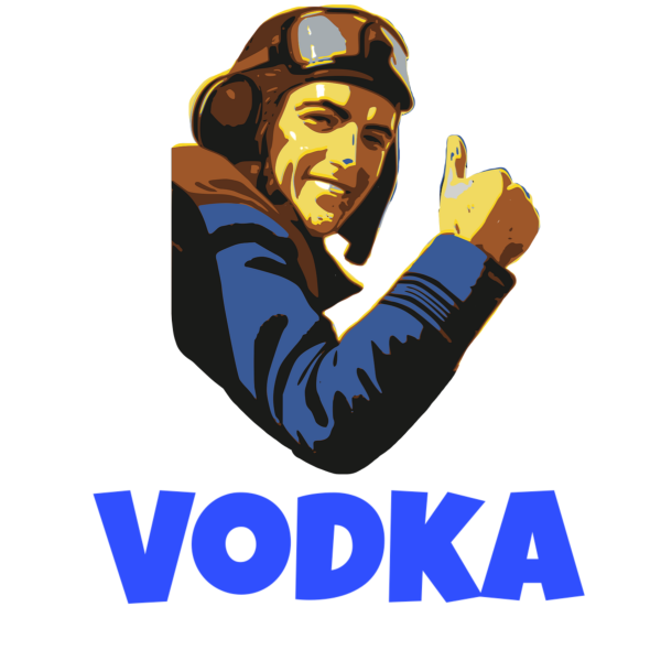 Стикер водка